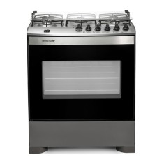 Fogão de Piso Brastemp 5 Bocas Acendimento Automático Acabamento Inox BFS5NBR