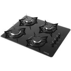 Cooktop Fogatti 4 Bocas Acendimento Superautomático V400 Esmaltado