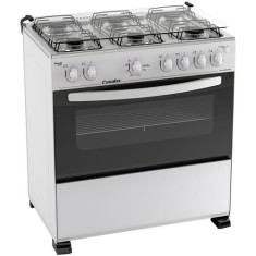 Fogão de Piso Esmaltec 6 Bocas Acendimento Automático Veneza