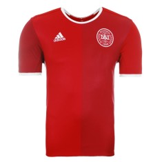 Camisa Jogo Dinamarca I 2016 sem número Adidas