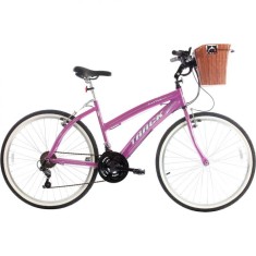Bicicleta Track & Bikes 21 Marchas Aro 26 Freio V-Brake Week 200 Plus