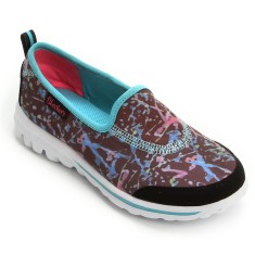 Tênis Skechers Infantil (Menina) Casual Go Walk Frisky