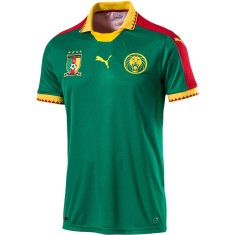 Camisa Torcedor Camarões I 2016/17 sem Número Puma
