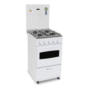 Fogão de Piso Venax Da Vinci 4 Bocas Acendimento Automático Plus