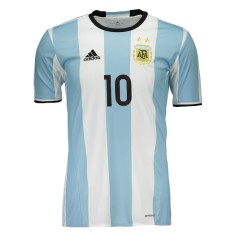 Camisa Torcedor Argentina I 2016 com Número Adidas