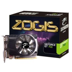 Placa de Video NVIDIA GeForce GT 740 2 GB DDR3 128 Bits Zogis ZOGT740-2GD3