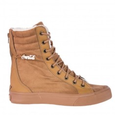 Tênis Coca-Cola Feminino Casual Glacial Tower Suede