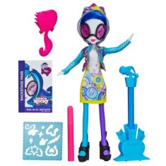 Boneca My Little Pony Equestria Girls DJ Pon-3 com Acessórios A8782 Hasbro