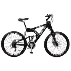 Bicicleta Master Bike 21 Marchas Aro 26 Suspensão Full Suspension Freio a Disco GW