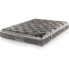 Colchão King Size Molas Ensacadas/Pocket Paropas D45 Finesse Black 193 x 28 x 203 cm