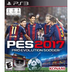 Jogo Pro Evolution Soccer 2017 PlayStation 3 Konami