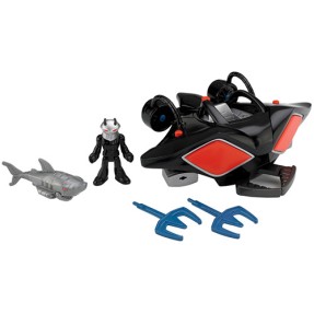 Boneco Manta Negra Imaginext Liga da Justiça BBF26 - Mattel