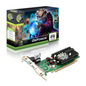 Placa de Video NVIDIA GeForce GT 210 1 GB DDR2 64 Bits Point Of View VGA-210-C2-1024
