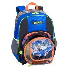 Mochila Escolar Sestini Hot Wheels 16Z GG 64146