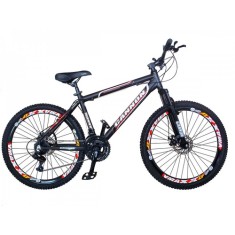 Bicicleta Cannon 27 Marchas Aro 26 Suspensão Dianteira Freio a Disco Extreme