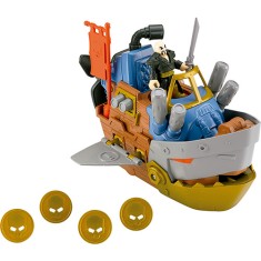 Boneco Imaginext Barco Tubarão BFT09 - Mattel
