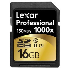 Cartão de Memória SDHC Lexar Professional 16 GB LSD16GCRBNA1000