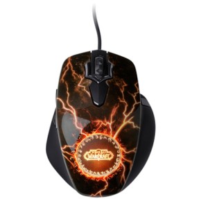 Mouse Óptico Gamer USB World Warcraft MMO Gaming Mouse Legendary Edition - Steelseries