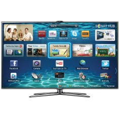 TV LED 55" Smart TV Samsung Série 7 3D Full HD 3 HDMI UN55ES7000G