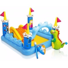 Piscina Inflável 178 l Retangular Intex Playground Castelo 57138NP