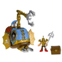 Boneco Piranha Submarino Imaginext Piranha Submarino W9561 - Mattel