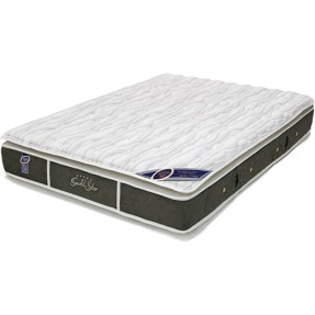 Colchão Queen Size Molas Ensacadas/Pocket Castor D60 Gold Star Super Luxo Sued
