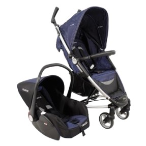 Carrinho de Bebê Travel System com Bebê Conforto Lenox Helios 886