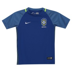Camisa Torcedor infantil Brasil II 2016 sem Número Nike