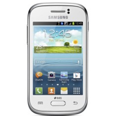 Smartphone Samsung Galaxy Young Duos TV GT-S6313T Câmera 3,0 MP Desbloqueado 2 Chips 4GB Android 4.1 (Jelly Bean) 3G Wi-Fi