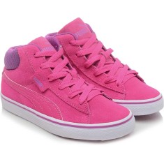 Tênis Puma Infantil (Menina) Casual 1948 Vulc Mid Sd