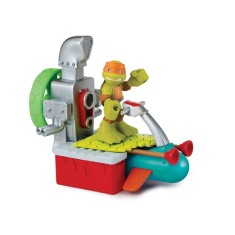 Boneco Tartarugas Ninja Michelangelo Half Shell Hero BR289 - Multikids