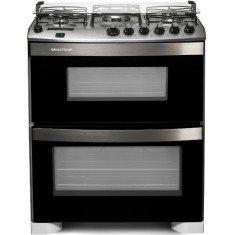 Fogão de Piso Brastemp 5 Bocas Acendimento Automático com Forno Duplo BFD5QBB