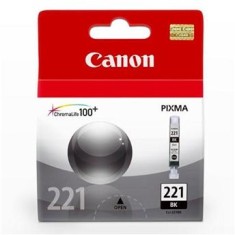Cartucho Preto Canon CLI-221 BK