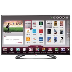 TV LED 42" Smart TV LG Cinema 3D Full HD 3 HDMI Conversor Digital Integrado 42LA6200