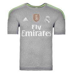 Camisa Torcedor infantil Real Madrid II 2015/16 com Número Adidas