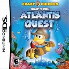 Jogo Crazy Chicken Atlantis Quest MumboJumbo Nintendo DS