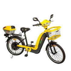 Bicicleta Elétrica Biobike Aro 22 Suspensão Dianteira Freio V-Brake JS 150