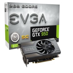 Placa de Video NVIDIA GeForce GTX 950 2 GB GDDR5 128 Bits EVGA 02G-P4-0958-KR