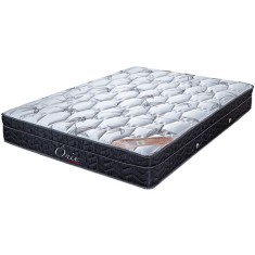 Colchão Queen Size Molas Superlastic Orthocrin Onix One Face 158 x 26 x 198 cm
