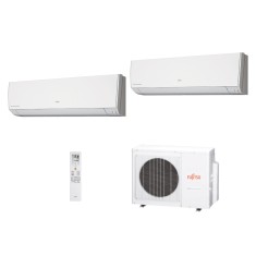 Ar Condicionado Fujitsu 18000 BTUs Inverter Controle Remoto Quente/Frio AOBG18LAC2 / ASBG09LMCA / ASBG12LMCA