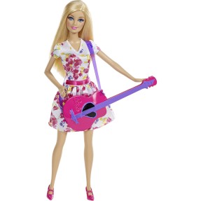 Boneca Barbie Quero Ser Cantora Mattel