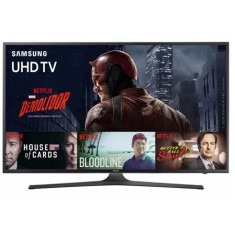 Smart TV TV LED 60" Samsung Série 6 4K HDR Netflix UN60KU6000 3 HDMI