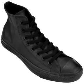 Tênis Converse All Star Unissex Casual CT As Monochrome Leather Hi