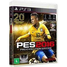 Jogo Pro Evolution Soccer 2016 PlayStation 3 Konami