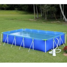 Piscina de Armação 6.200 l Retangular Mor Premium 1025 com Bomba Filtrante
