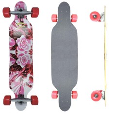 Skate Longboard - Vitsports Flowers