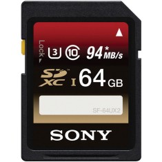Cartão de Memória SDXC-I Sony 64 GB SF64UX2/TQ