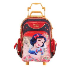 Mochila com Rodinhas Escolar Dermiwil Branca de Neve G 60074