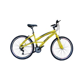 Bicicleta Mazza Bikes 21 Marchas Aro 26 Freio V-Brake Beach Feminina