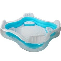 Piscina Inflável 882 l Quadrada Intex Family Lounge